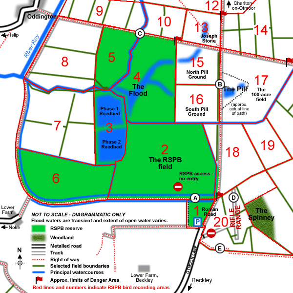 Otmoor map